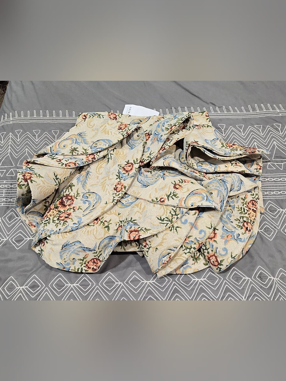 Akira Floral Baby Ruffle Skirt Size Large - Picture 2 of 8